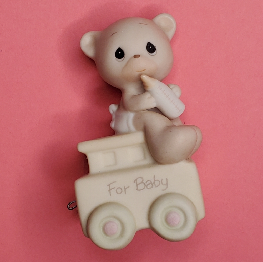 Precious Moments For Baby Birthday Train Figure